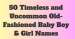 old fashioned baby names