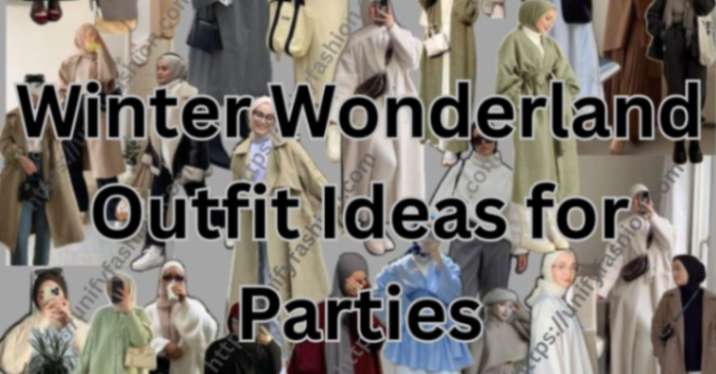Winter Wonderland Outfit Ideas for Parties