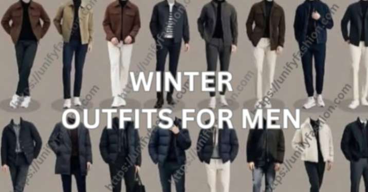 winter outfits for men