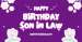 Happy birthday son in law