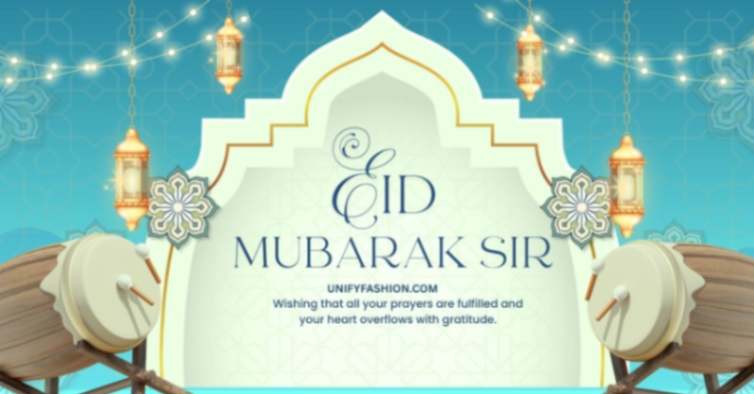 Eid mubarak Sir