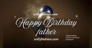 Happy birthday father