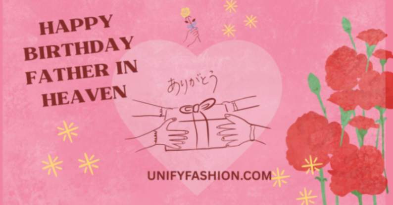 Happy birthday father in heaven