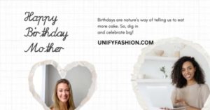 Happy birthday mother