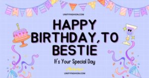 happy birthday to bestie