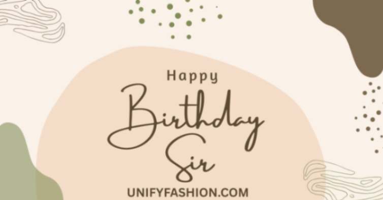 Happy birthday sir