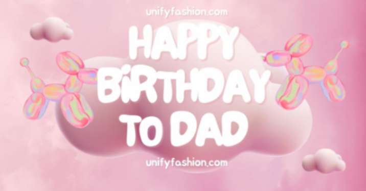 Happy birthday to dad