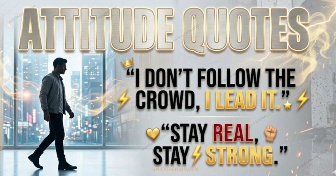 Attitude quotes