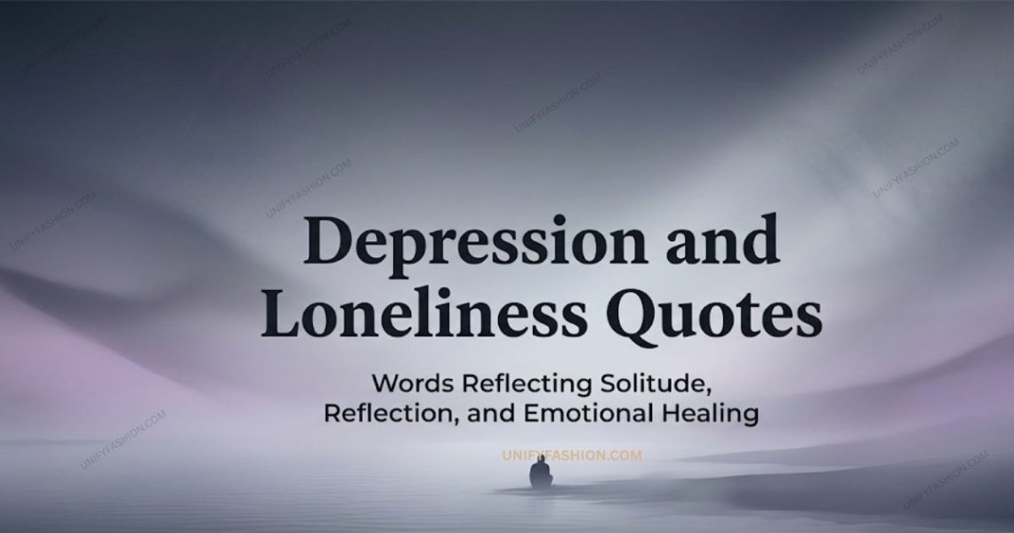 Depression and Loneliness Quotes