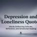 Depression and Loneliness Quotes