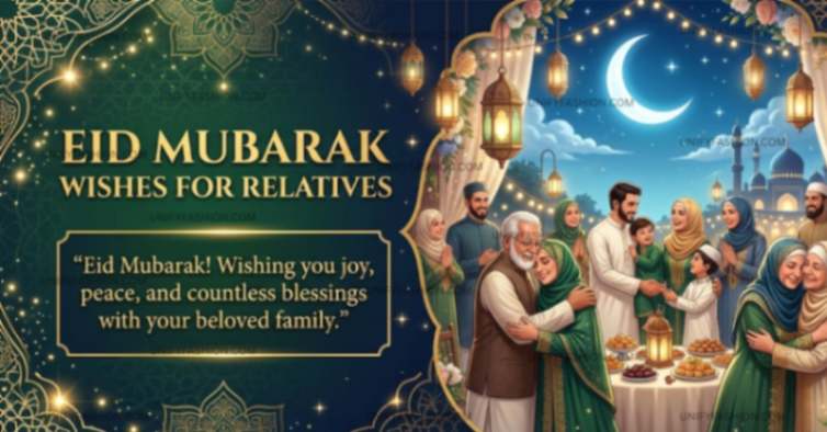 Eid Mubarak Wishes for Relatives