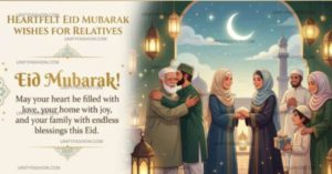 Heartfelt Eid Mubarak Wishes for Relatives
