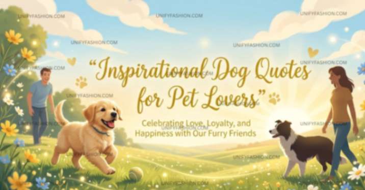 Inspirational Dog Quotes for Pet Lovers