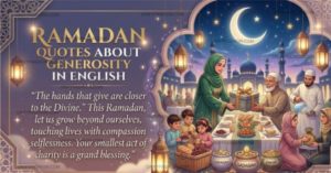 Ramadan Quotes About Charity in English