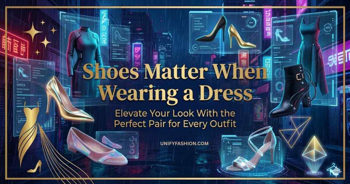 Shoes Matter When Wearing a Dress