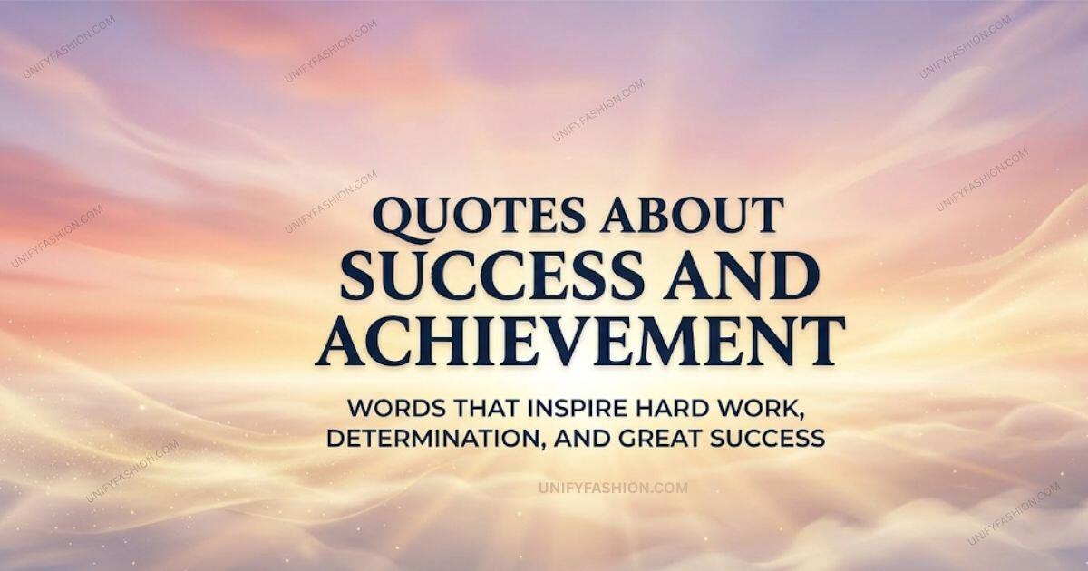 Success and Achievement