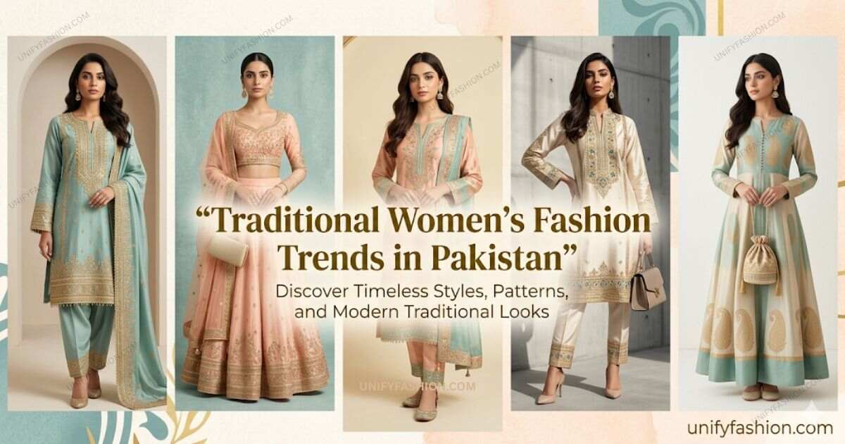 Traditional Women's Fashion Trends in Pakistan