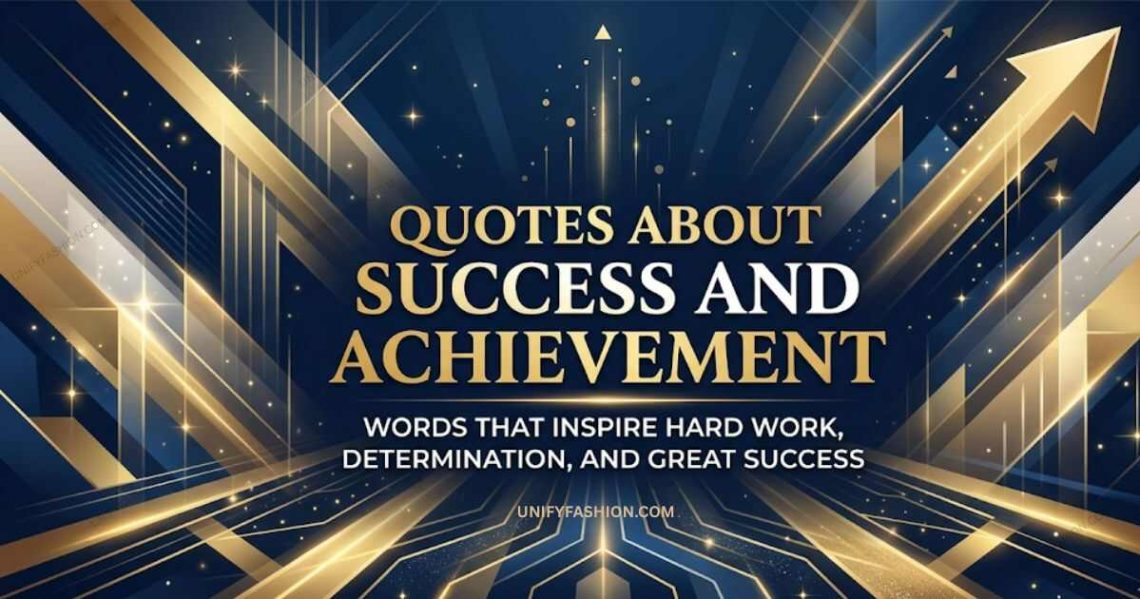 Quotes About Success and Achievement