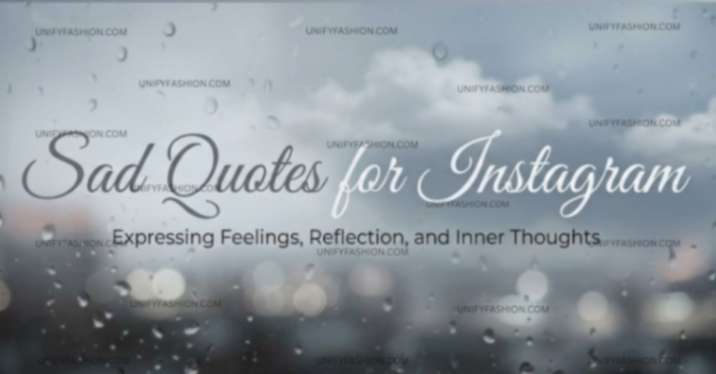 Sad Quotes for Instagram