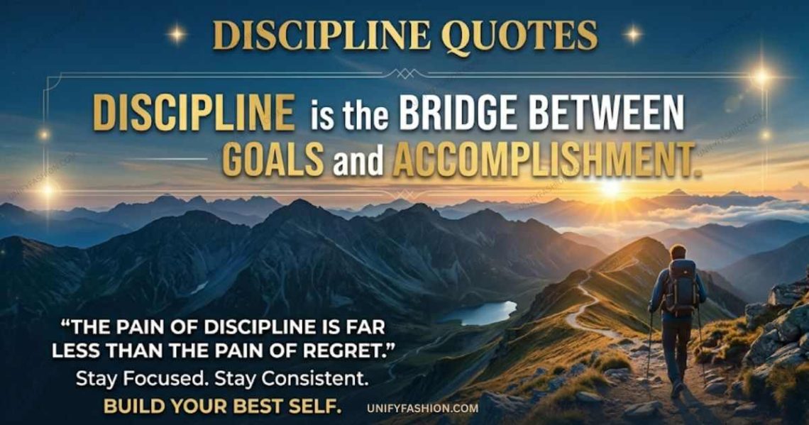 Discipline Quotes